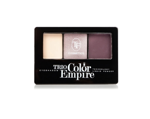 TF Тени для век Трехцветные компактные Trio Empire Color Eyeshadow тон307 аметистовый