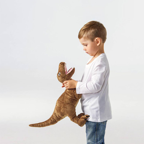 Мягкая игрушка динозавр Tjock, 44 см, полиэстер