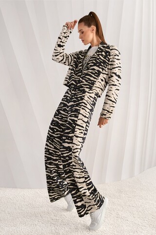 Marc Cain Sports Брюки широкие из скуба-джерси с тигровым узором