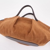 Сумка Саломея 2016 эко-замша миндаль