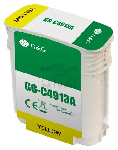 Картридж GG 82 (69 мл) желтый для HP DesignJet 500, 510, 800, 815, 820, 120