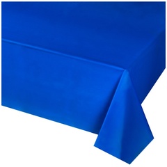 Скатерть п/э синяя 1,4х2,75м