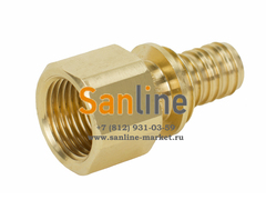 Переходник Sanline 25x1/2" ВнР (Латунь) Арт.35505