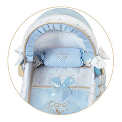 Decuevas Кроватка для куклы с козырьком из серии Кэрол, 46 см (51127)