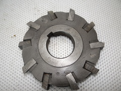 Фреза торцевая насадная 3-х сторонняя  125х16х40 со вставными разнонаправленными ножами Тв.сплав  z=10 Б/У