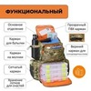 Картинка рюкзак рыболовный Nevo Rhino 9106-NW Khaki green - 4