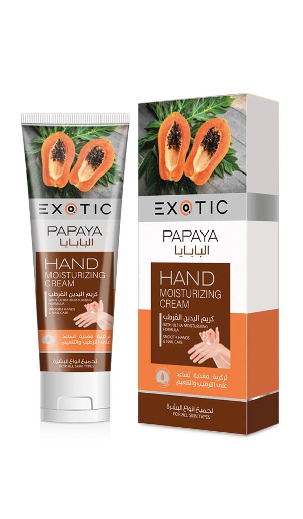 Exotic EX-30 Крем увлажняющий  для рук и кутикулы (F Papaya)  100 ml