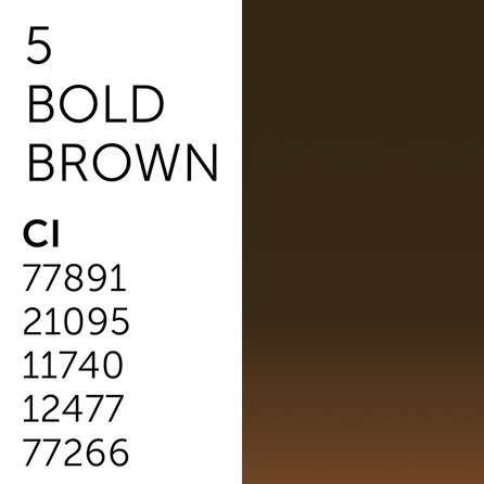 5. Bold Brown пигмент для бровей   "Tina Davies 'I Love INK' Permablend