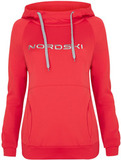 Костюм спортивный флисовый Nordski Kangaroo Cuff Red женский