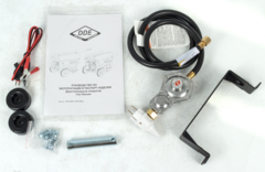 Генератор газ/бензин DDE DPPG2801Е однофазн ном/макс.  2.5/2,8кВт (DDE 6,5 л.с., т/бак 15 л, эл/ст,колеса, 43кг)