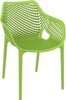 Кресло пластиковое Siesta Contract Air XL, зеленый