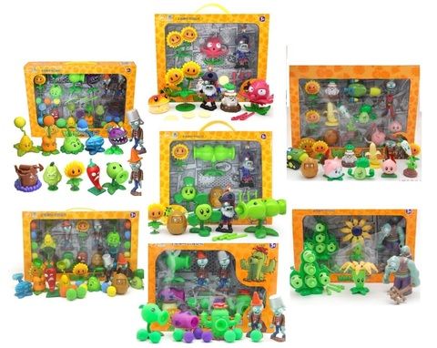 Растения против Зомби большой набор функциональных игрушек в ассортименте