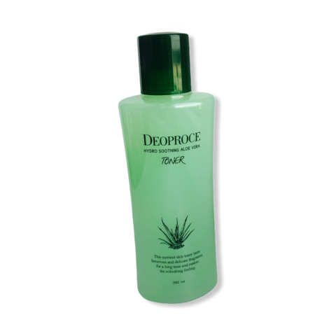 DEOPROCE HYDRO SOOTHING ALOE VERA TONER 380ML