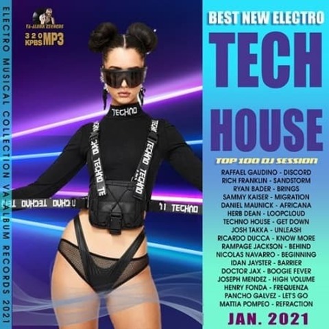 Best New Electro: Tech House Party (2021) MP3