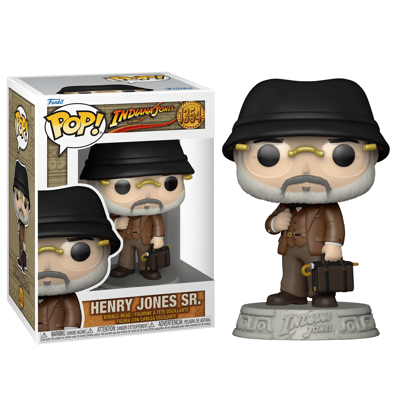 Funko Indiana Jones con Whip Pop! - Figura de vinilo (edici n limitada