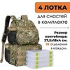Картинка рюкзак рыболовный Nevo Rhino 9106-NW Khaki green - 6