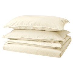 Комплект постельного белья IKEA ANGSLILJA (ЭНГСЛИЛЯ), Двуспальный, Бежевый, 240x220, 50x80 см
