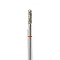Фреза алмазная Цилиндр с полусферой 18 мм, красная КМИЗ