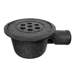 Трап ЧК (чугунная канализация) Дн 50 горизонтальный круглый, Кронтиф