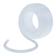 Шланг 1/2" 25 м поливочный прозрачный армированный 3-х слойный,  Palisad, 67361