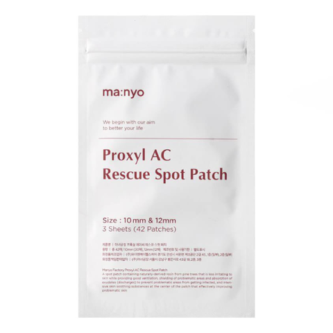 Точечные патчи против воспалений и прыщей Manyo Proxyl AC Rescue Spot Patch, 42 шт.