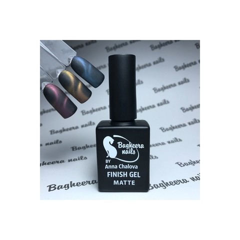 Bagheera Nails B-11 Матовый ТОП финиш без липкого слоя 10 мл