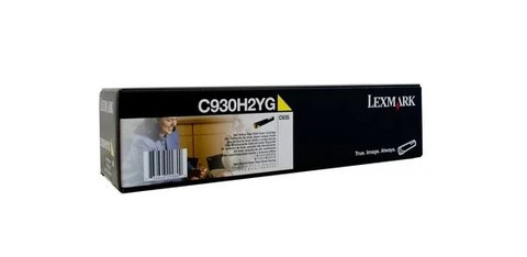 Оригинальный лазерный картридж Lexmark C930H2YG желтый