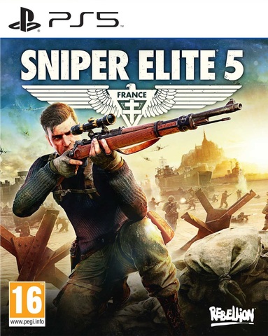 Sniper Elite 5 Стандартное издание (диск для PS5, интерфейс и субтитры на русском языке)