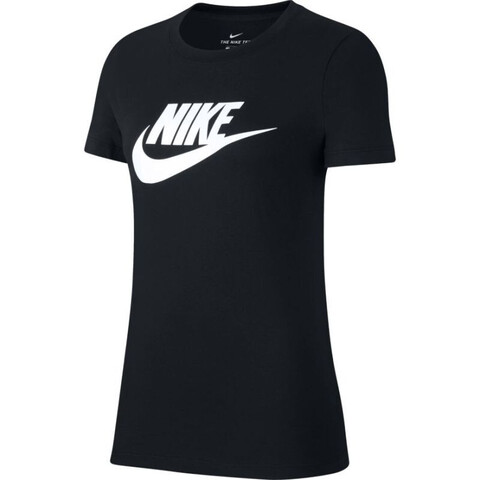 Женская теннисная футболка Nike Sportswear Essential W - black/white