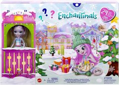 Адвент календарь Энчантималс Enchantimals с куклой Сибилл Снежный Барс