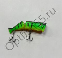 Воблер Rosy Down Marauder 80F 80мм, 10гр, загл. 0м