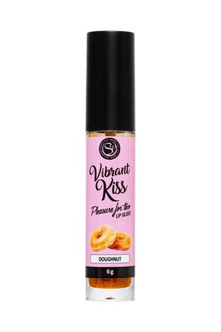 Бальзам для губ Lip Gloss Vibrant Kiss со вкусом пончиков - 6 гр. - Secret Play 3656