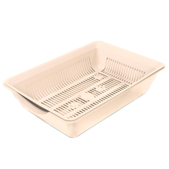 Triol туалет для кошек высокий с цветной сеткой 