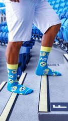 Теннисные носки Australian Open Qualifer Organic Cotton Socks 1P - process blue
