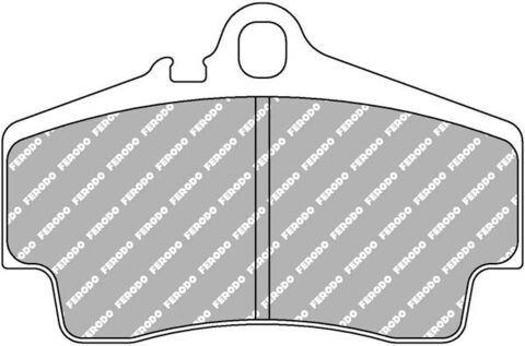 FCP1308W Тормозные колодки дисковые спортивые DS1.11