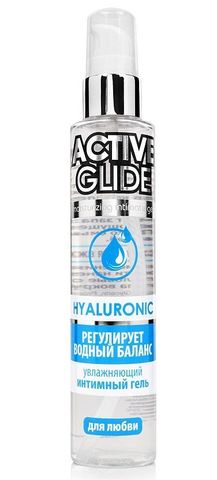 Увлажняющий интимный гель Active Glide Hyaluronic - 100 гр. - Биоритм LB-29003