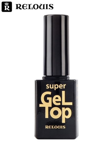 Верхнее покрытие лака для ногтей Super Gel Top Relouis