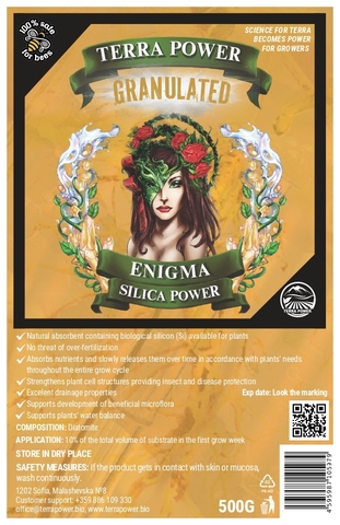 Terra Power ENIGMA - POWER PLANT 1 kg (Advanced Nutrients - Rhino Skin) Защита растений полный цикл