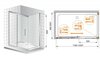 Cezares PREMIER-SOFT-W-AH-1-130/80-C-Cr-IV PREMIER-SOFT-W-AH-1-130/80-C-Cr-IV Душевой уголок