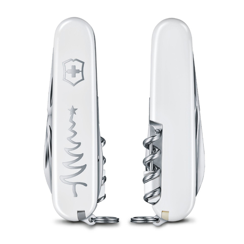 Нож Victorinox Sportsman LE 2018, 84 мм, 13 функций, белый, 