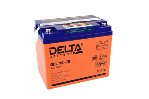 Аккумуляторная батарея DELTA GEL 12-75