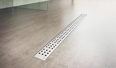 CUBE-750L Решетка для водоотводящего желоба, нержавеющая сталь-глянец