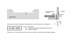 Ручка-профиль, врезная, матовый черный 3000мм, RP103BL.1/000/3000