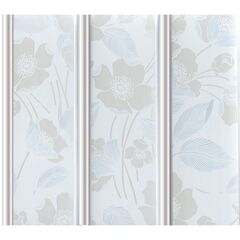 Потолочная панель ПВХ Трёхсекционная 609 Цветы беж 3000х250 мм