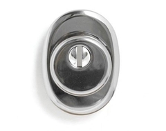 Броненакладка D4 CP (хром) закаленная сталь