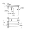 Смеситель для раковины встраиваемый Grohe  19571003