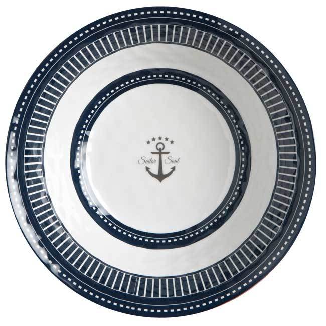 MELAMINE SALAD BOWL SAILOR SOUL 6 UN