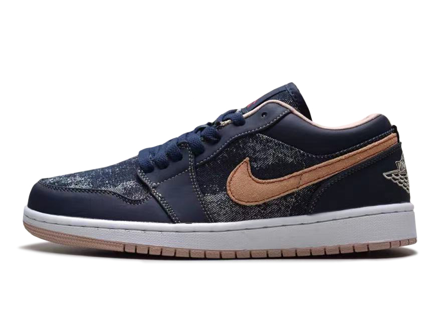 Denim air jordan sales
