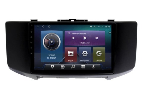 Магнитола для Toyota Mark X (2004-2009) Android 10 4/64GB QLED DSP 4G модель TO-328TS18