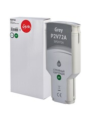 Струйный картридж Sakura P2V72A (№730 Grey) для HP DesignJet T1700/T1700/T1700dr/T1700dr, пигментный тип чернил, серый, 300 мл.